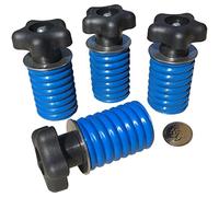 GripPRO Lot de 4 ancrages pour VTT pour poignées Polaris Ranger Lock & Ride