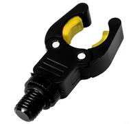 Grippz Support de canne à pêche M3/8 ABS/aluminium pour un soutien fiable (jaune)