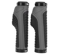 GRIPS BICYCLE Ergonomic non galet (Gris noir)