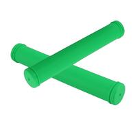 Grips de guidon à vélo absorbant Flexible confortable [Grips de vélo universel de papillon] pour les vélos (Vert)