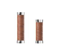 Grips et Bar-ends Brooks BLG4LS0A17210 - Slender Leather Grips (100+130mm) - Dar
