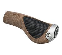 Ergon Poignées GP1 Biokork 130/130 mm Marron / Gris