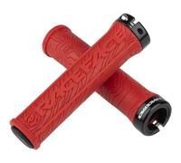 Race Face Poignées guidon Half Nelson – Lock-on 33 mm, rouge, paire