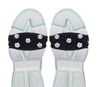 Grips Ice Grips pour chaussures - Crampons 5 dents | Footwear Traction Cleats with 5 Teeth For Hiking, Climbing, Walking, Skiing, Camping, Trekking, Compatible with Shoes, Boots, and Sneakers For Icy