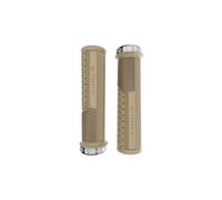 Poignées fin Peaty's Monarch Pro Knurl Beige