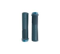 Peaty's Poignées de guidon verrouillables Monarch Pro Grip Mushroom bleue