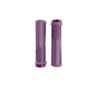 Peaty's Poignées de guidon verrouillables Monarch Pro Grip Mushroom violet