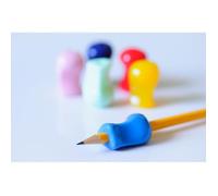 Grips pour crayon - Assortiment de 6 Pcs -Aide ergonomique à l’écriture pour les droitiers et les gauchers - Pour une écriture