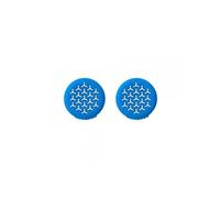 FR-TEC Grips pour Dualsense PS5 - Gaufré pour une meilleure adhérence et précision - Protection du joystick - Couleur Bleu/Blanc