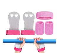 Grips pour Supports de Gymnastique | Bande de Poignet de Protection des Paumes pour 2 pièces,Protecteur Respirant pour Les Exercices de Musculation Fitness haltérophilie Jeunes garçons