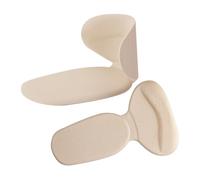 Grips pour talon - 2 pièces auto-adhésives souples anti-dérapantes | Inserts de talon de chaussures trop amples - Pour bottes, arrête glissement et ampoules, prévient frottements