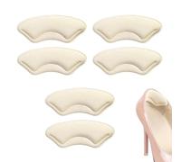 Grips pour Talons et Inserts Rembourrés pour Chaussures Lâches, Coussinets Antidérapants pour Chaussures Trop Grandes, Inserts Rembourrés pour éviter les Frottements et Les Ampoules, 3 Paires