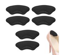 Grips pour Talons et Inserts Rembourrés pour Chaussures Lâches, Coussinets Antidérapants pour Chaussures Trop Grandes, Inserts Rembourrés pour éviter les Frottements et Les Ampoules, 3 Paires