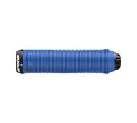 Grips Spank Spike 33, Lock-on, diametre 33mm, Long 145mm, Blue