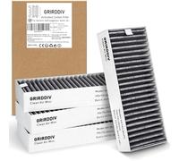GRIRDDIV Filtre à Charbon Actif Clean Air 4 Pièces, Ensemble de Filtres Compatible avec Studioline HZ9VRCR0 / Bosch HEZ9VRCR0 17004805 / Neff Z821VR0 17004806 / Gaggenau CA282111 / Constructa CZ9VRCR0