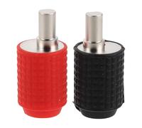 GRIRIW 1 kit de réducteurs d'entrée d'amplificateur 4 AWG vers 8 AWG avec t Gaine thermorétractable - Adaptateur de connecteur de Faisceau stéréo de Voiture - Réducteur de câble