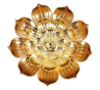 GRIRIW 1 Pièce bâtons d' cônes d' air diffuseur brûle- en Bronze Porte- LED LEDs Four à de Lotus encensoir de Lotus créatif cuivre Golden