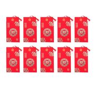 GRIRIW 10 Pièces Cartes D’invitation Mariage Romantiques Style Chinois | Pampille en Cordon Nylon, pour Fêtes et Noces, Style Simple, Élégante Apparence, Non Décoloré