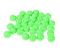 GRIRIW 100 Balles en Plastique Colorées Vertes 15mm, Lot Pédagogique de Comptage et Apprentissage des Probabilités Scolaires, Boules Solides Éducatives pour Garçon et Filles, Outils