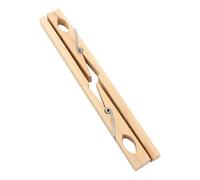 GRIRIW 10pcs Pinces pour Tubes à Essais en Bois, Accessoires D'expérimentation Résistants et Solide, Cours de Laboratoire Expériences Scientifiques