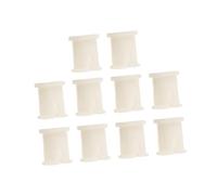 GRIRIW 10pièces Manchons de Tige de Roulette Petits Inserts de Douille Résistants pour Chaises de Bureau et Meubles Manchon de Roue Pivotante et Pratique Accessoires de Remplacement