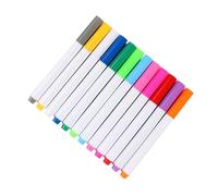 GRIRIW 12 pièces Stylos Effaçables pour Garçon Fille Lot de Stylos Colorés pour Planches LED et Tableaux Acryliques Marqueurs pour Dessin et Conception Ergonomique pour Prise Main Facile