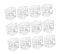 GRIRIW 12 Pièces Support de Store à Enrouleur Support de Montage Pouce pour Rideaux et Stores Installation Facile Intérieure et Extérieure