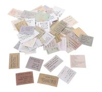 GRIRIW 120 pièces Autocollants Scrapbooking Vintage Stickers Citation Motivante pour Journal Planner Esthétique DIY Décoration Albums Carnets Agendas Projets Créatifs