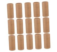 GRIRIW 15 pièces Boîte de Rangement Ronde Papier Kraft avec Couvercle Boîte Emballage pour Flacons Huiles Essentielles pour Thé Bâtons Parfumés et Petits Objets