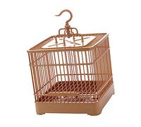 GRIRIW 1ensemble Cage à Oiseaux avec Support Perchoir Et Accessoires pour Perroquets Perruches Et Autres Petits Oiseaux Design Créatif Et Spacieux pour Intérieur Et Extérieur