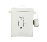 GRIRIW 1ensemble Conteneur De Rangement Étanche Pour Croquettes Pour Animaux Boîte De Stockage Métallique Scellée Pour Nourriture De Chien Chat