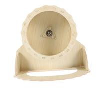 GRIRIW 1ensemble Roue De Course Silencieuse pour Hamster Et Petits Animaux Jouet Interactif pour Exercices De Hamster Écureuil Et avec Support