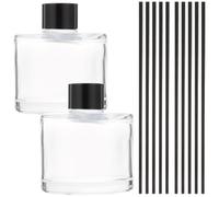 GRIRIW 1ensemble Set De Bouteilles pour Aromathérapie Diffuseurs De Parfum pour Maison Bureau Et Spa avec Bâtons De Diffusion