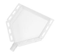 GRIRIW 1ensemble Set Récupérateur Eau Climatiseur Bac Plastique Drainage Condensation Extérieur pour Climatisation