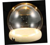 GRIRIW 1Ensemble Verre Base Éclairante pour Immortelle Décoration pour Maison Idée Exquise