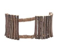 GRIRIW 1pièce Clôture Bois pour Animaux De Compagnie Barrière De Sécurisation pour Hamsters Et Petits Rongeurs Jouet à Mordre