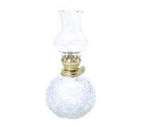 GRIRIW 1pièce Lampe à Huile Rétro Lampe à Pétrole Décorative Unique avec Mèche pour Ambiance Intérieure Et Extérieur Style Vintage pour Bouddhistes Coupures De