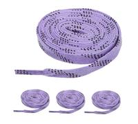 GRIRIW 2 Paires Lot Lacets Patins Hockey Cirés Durables Antidérapants pour Patins Glace Roller Speed-Skates Sports