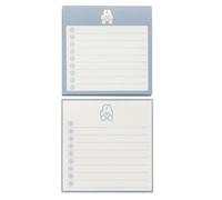 GRIRIW 2 Pièces Bloc-notes Adhésif en Papier Décoratif | Capture Rapide des Messages, Feuilles Autocollantes pour Dossiers, Portes de Réfrigérateur, Usage Quotidien