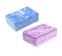 GRIRIW 2 pièces Briques de Yoga Camouflage EVA Antidérapantes Blocs Fitness Haute Densité pour Débutants Léger et Polyvalent pour Cours Yoga et Remise Forme