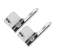 GRIRIW 2 Pièces Charnières de Porte Réfrigérateur Réglables Kit Réparation Robuste Droite Pivot Métal pour Congélateur Commercial et Four de Rechange Durables