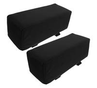 GRIRIW 2 Pièces Coussin Accoudoir Mousse à Mémoire Rehausseur Ergonomique pour Chaise de Bureau et Gaming Housse Amovible Compatible avec Repose-Bras de Fauteuils Informatiques Confort et