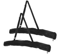 GRIRIW 2 Pièces Housse de Transport Golf Cuir Synthétique Léger Housse de Protection Rembourrée pour Clubs de Golf Transporteur Portable à Main ou Épaule pour Entraînement et Practice