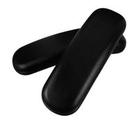 GRIRIW 2 pièces Lot de Coussinets Accoudoirs PU pour Chaise de Bureau Remplaçants Robustes avec Montage Confort Ergonomique pour Poste de Travail et Gaming Dimensions