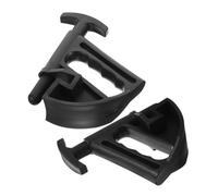 GRIRIW 2 pièces Outil Démonte-pneu Pince Levier Pneus Robuste pour Jantes Voiture Camion avec Prise Confortable