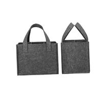 GRIRIW 2 pièces Porte-Bouteilles Feutre avec Séparateur Amovible Housse de Rangement pour Bouteilles Pochettes Cadeaux Pratiques pour Vin Rouge Bière et Boissons Diverses