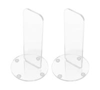 GRIRIW 2 Pièces Présentoir Boxe en Acrylique Robuste et Élégant, Support Suspendu Multi-scènes pour Moufles de Boxe et Moufles de Baseball, pour Centres de Fitness