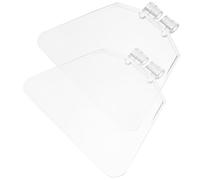 GRIRIW 2 Protections Transparentes pour Meuleuse d'angle 8 Pouces, Pare-Éclats en Plastique, Installation Rapide, Protection des Yeux pour Bricolage
