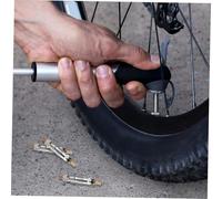 GRIRIW 20 pièces Valve Core VTT Remplaçable Cuivre Lot de Noyaux de Valve Type Français Détachables pour Pneus Tubeless Étanchéité Renforcée et Installation Facile