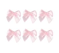 GRIRIW 200 Pièces Nœuds en Ruban Satin Rose 2,2 X 2 Cm, Accessoires de Fleur en Tissu pour Couture, Décoration de Vêtements, Loisirs Créatifs et Accessoires Cheveux Fille